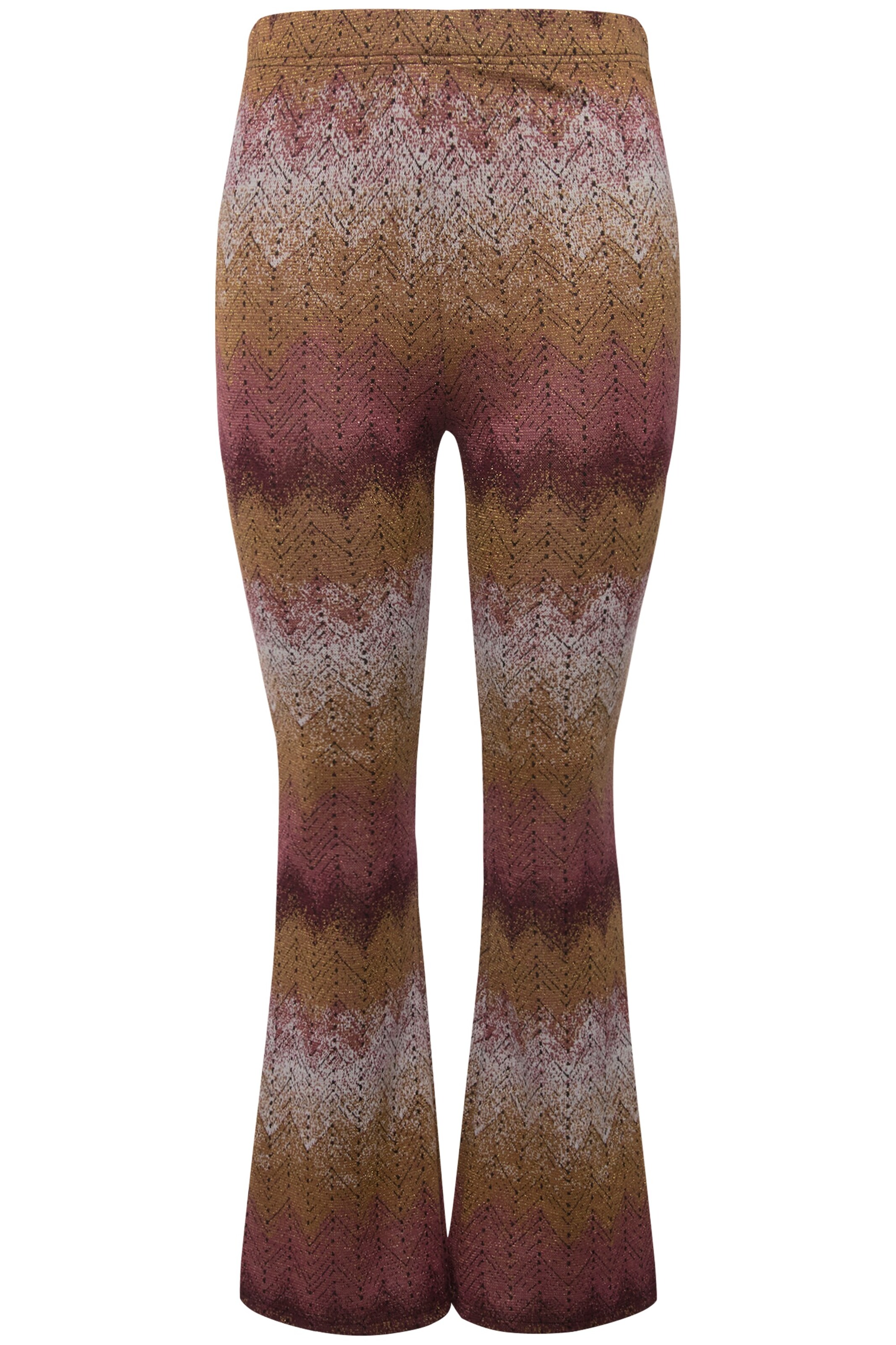 Studio Untold Flared Broek in Gemengde kleuren: voorkant