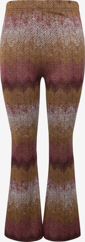 Studio Untold Flared Pants in Mixed colors: front