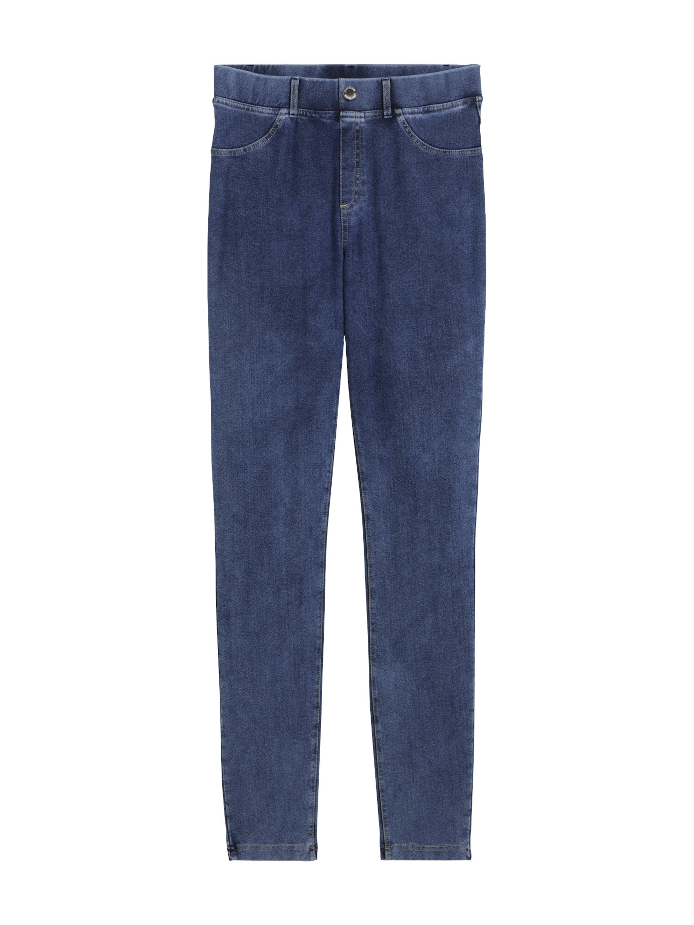 bonprix Slimfit Leggings in Blau: Vorderseite