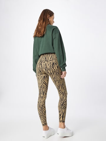 Urban Classics Skinny Leggings - bézs