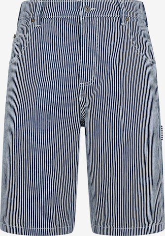 DICKIES Regular Broek 'Hickory' in Blauw: voorkant