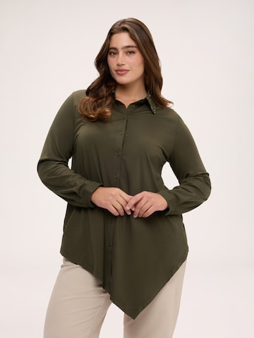 Camicia da donna di Fiorella Rubino in verde