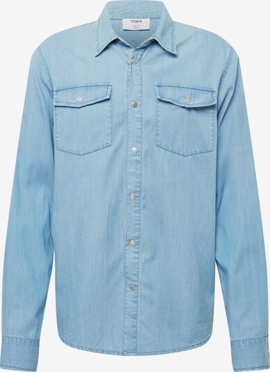 ABOUT YOU x Kevin Trapp Overhemd 'Hagen' in de kleur Blauw denim, Productweergave