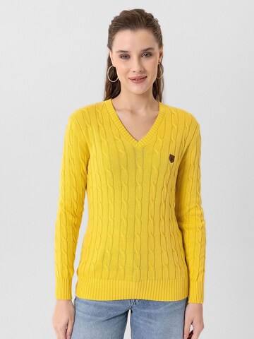 Jacey Quinn Sweater 'Joaquin' in Yellow: front