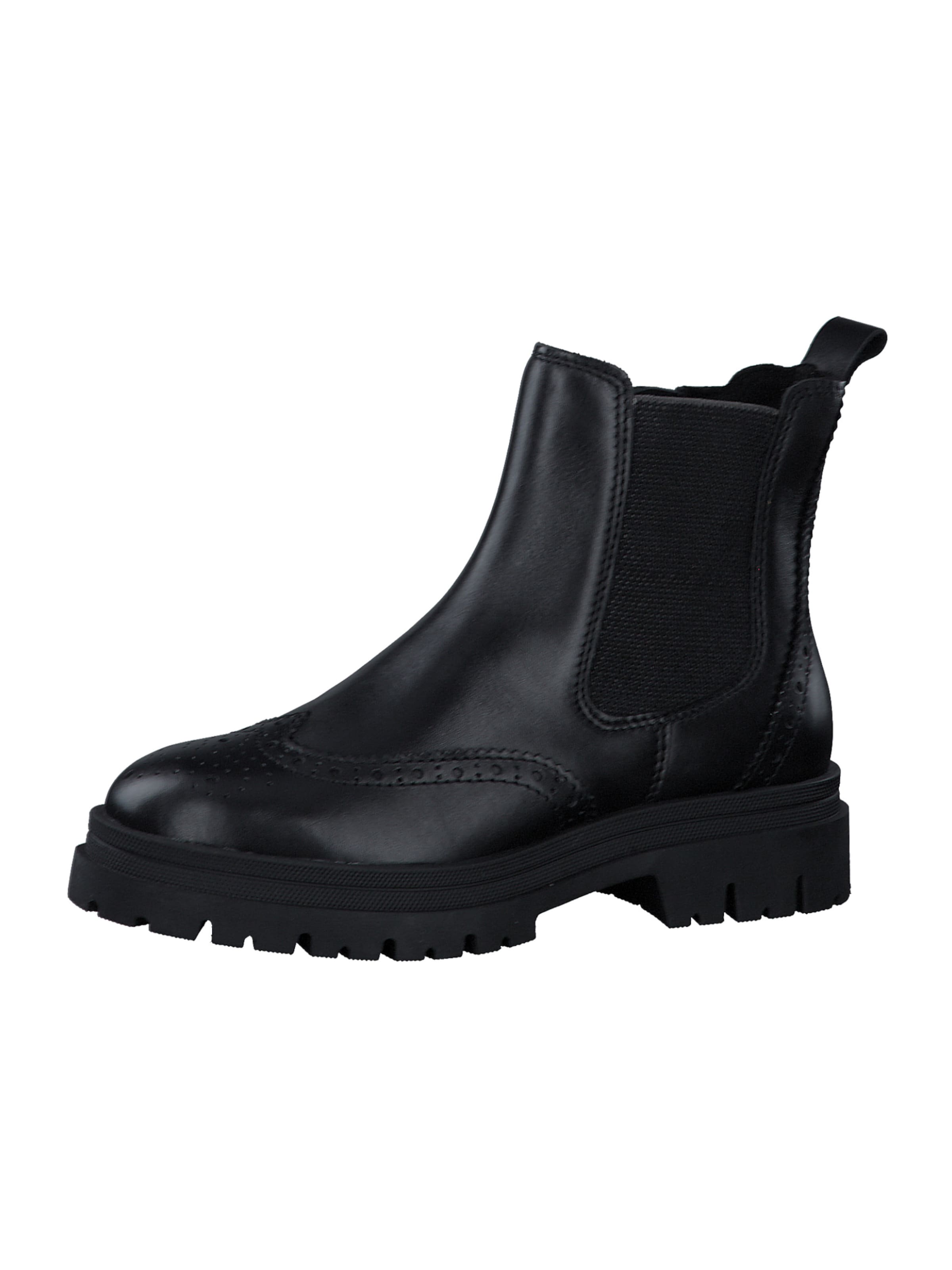 MARCO TOZZI Chelsea boots in Zwart: voorkant