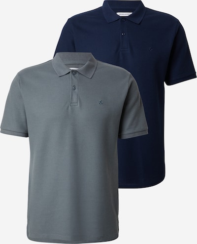 JACK & JONES T-Krekls 'JJEAUSTIN', krāsa - baložzils / tumši zils, Preces skats