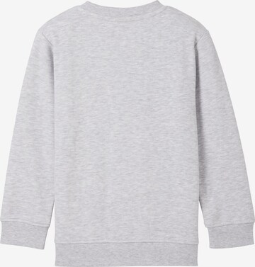 TOM TAILOR Sweatshirt i grå