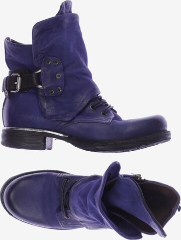 A.S.98 Dress Boots in 38 in Blue: front