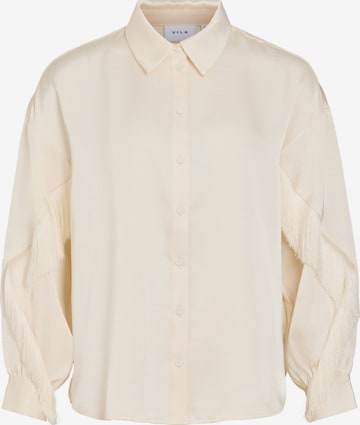 Camicia da donna di VILA in beige: frontale