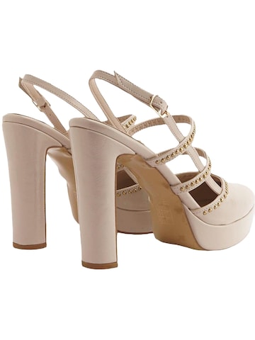 Limoya - Zapatos destalonado 'Milea' en beige