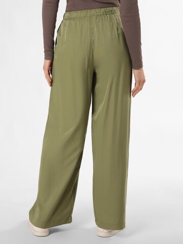 Marie Lund Wide leg Broek in Groen