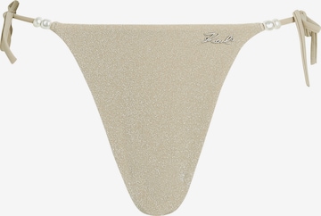 smėlio Karl Lagerfeld Bikinio kelnaitės: priekis