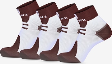 SWORTS Athletic Socks 'ACTIVE' in Red: front