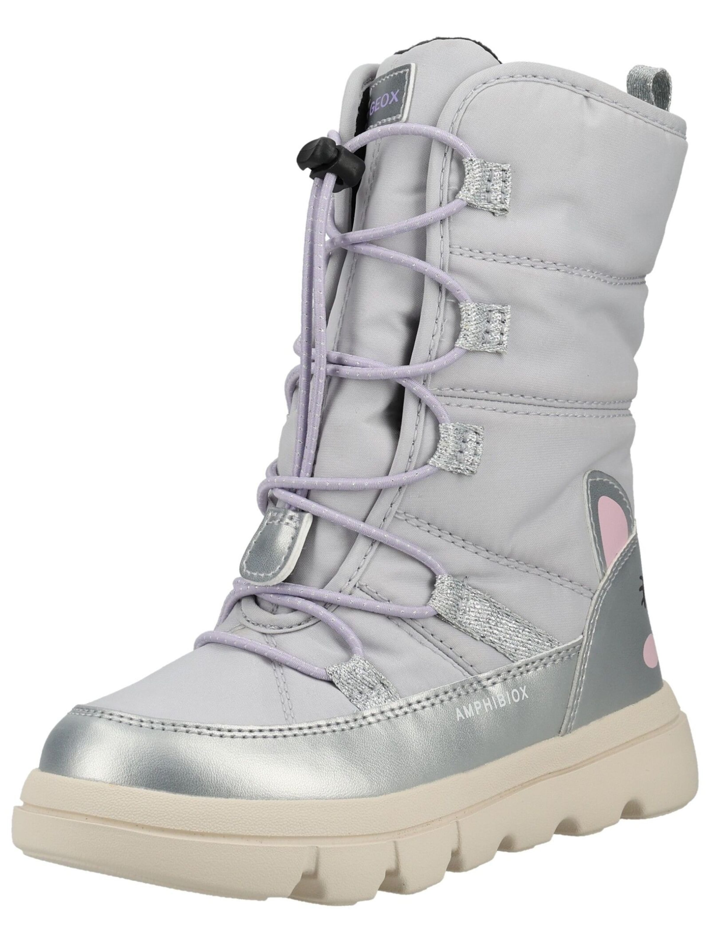 GEOX Stiefel in 28 in silber, Produktansicht