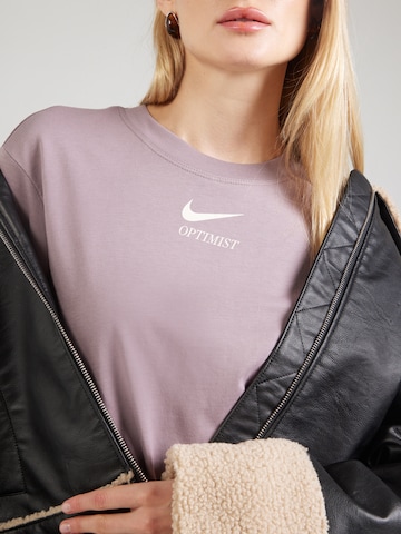 Nike Sportswear Tričko – fialová