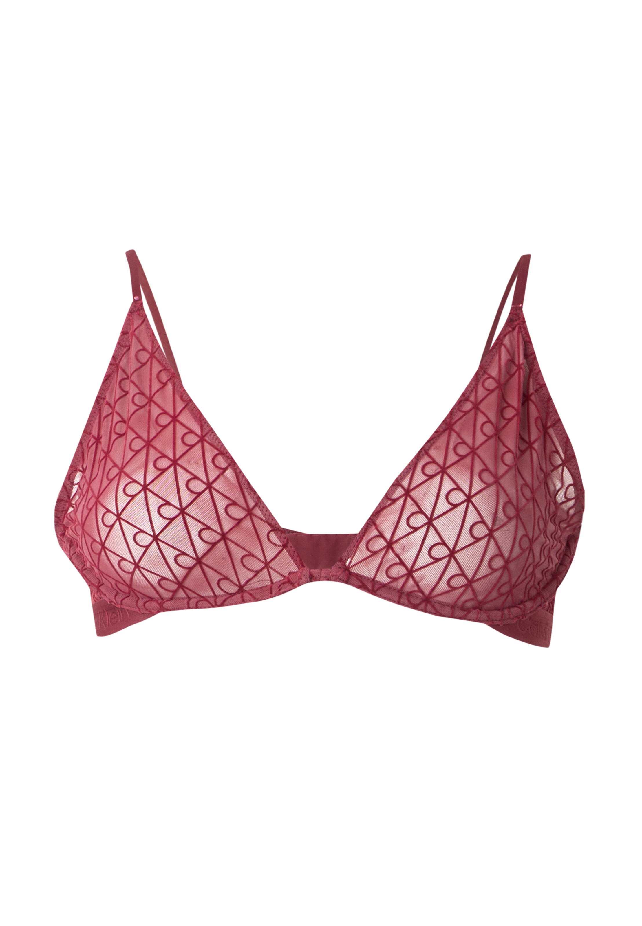 Calvin Klein Underwear Háromszög Melltartó - piros: elől
