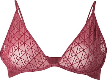 Calvin Klein Underwear Kolmio Rintaliivi värissä punainen: etupuoli