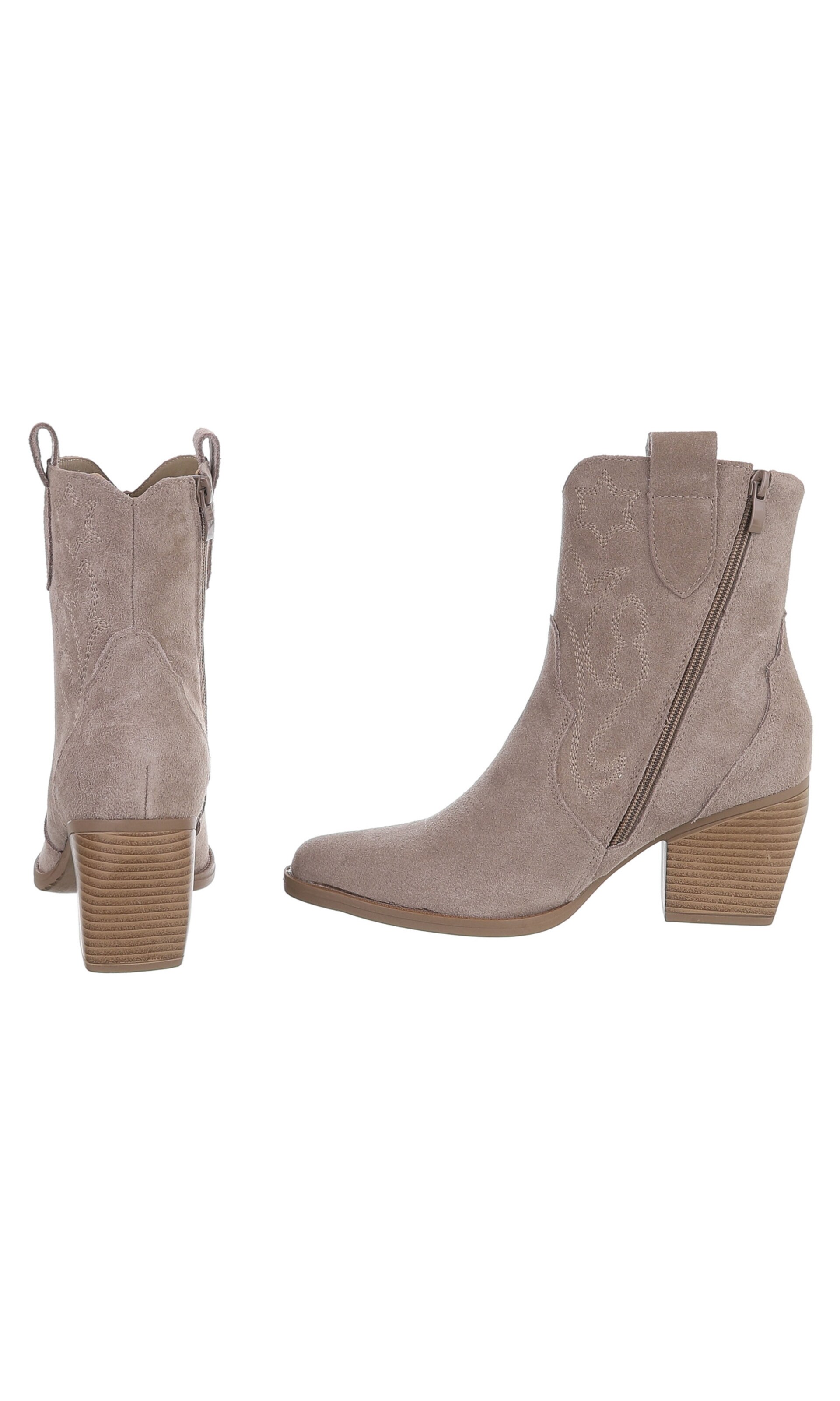 Ital-Design Ankle Boots in Grau