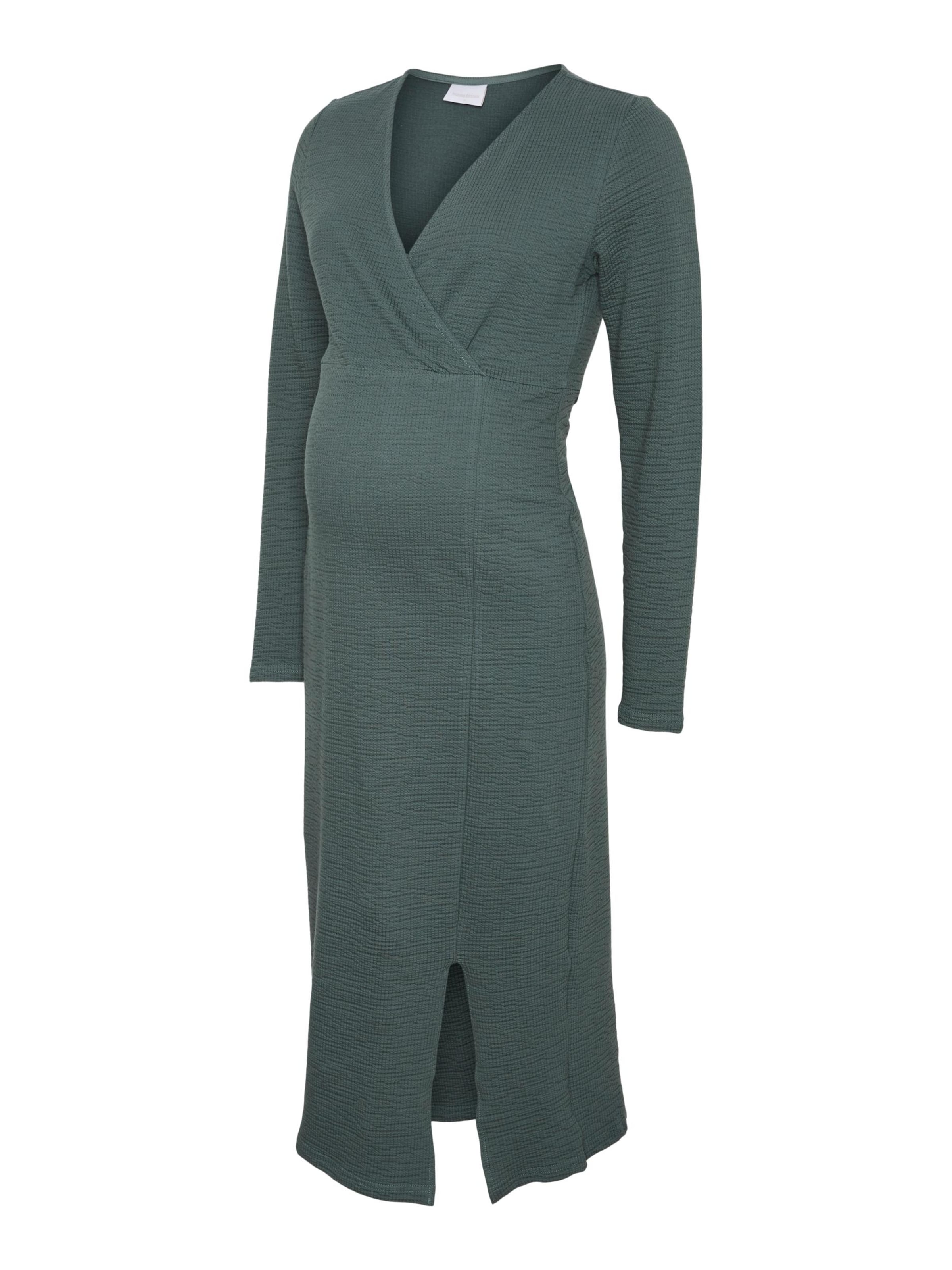 Robe 'Asia Tess' MAMALICIOUS en vert : devant