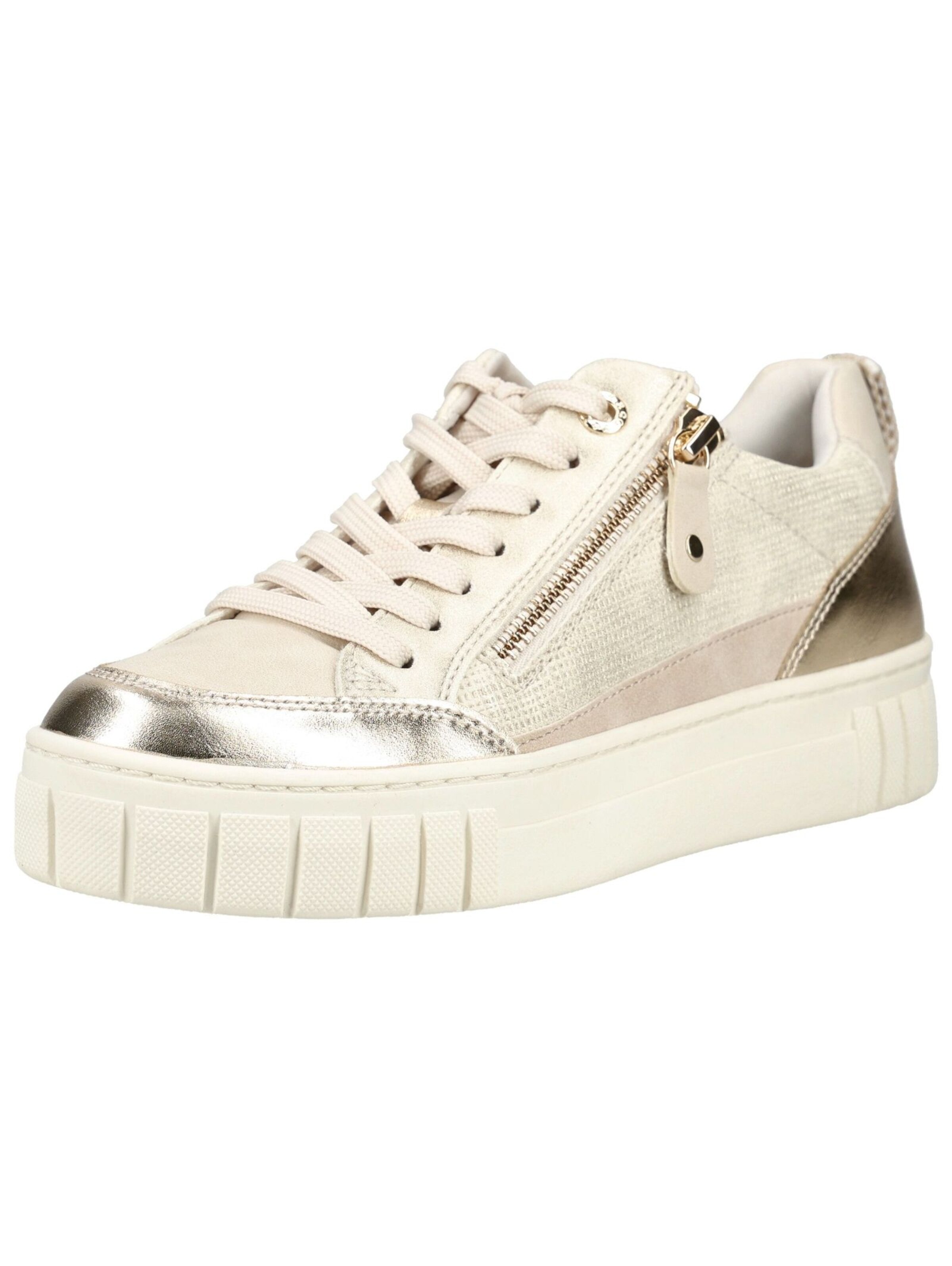 Sneaker bassa di MARCO TOZZI in beige: frontale