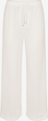 TRIUMPH Loosefit Broek ' Red Label Beach MyWear ' in Wit: voorkant