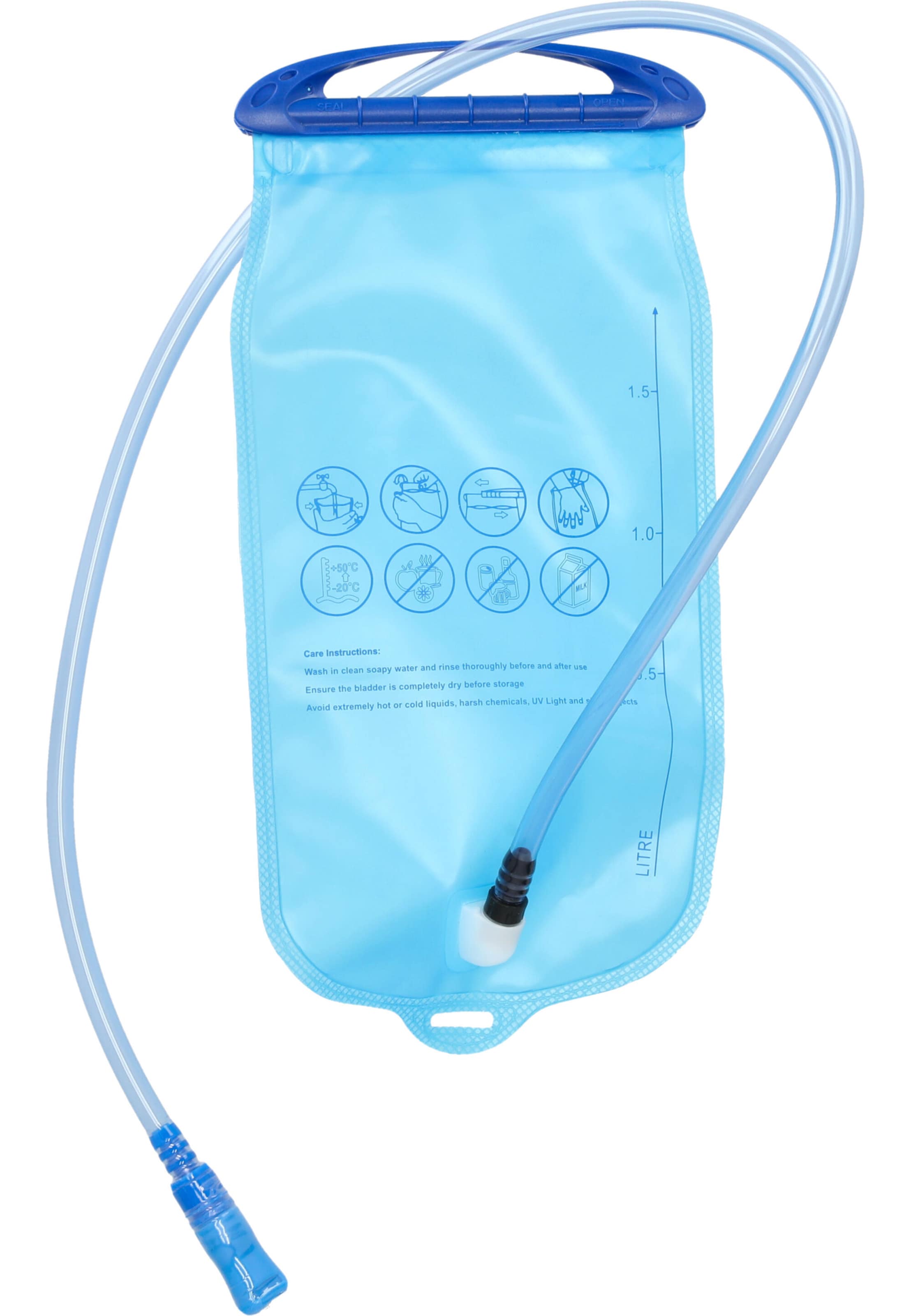 ENDURANCE Trink-Equipment in Blau: Vorderseite