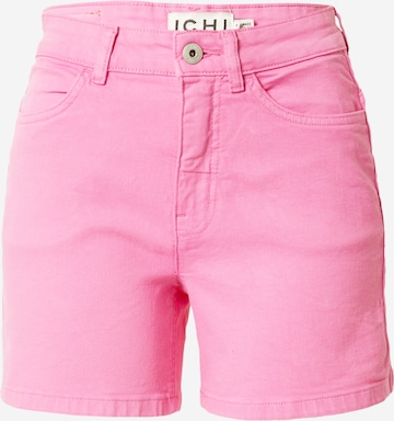 ICHI Regular Jeans 'ENNY' in Pink: front