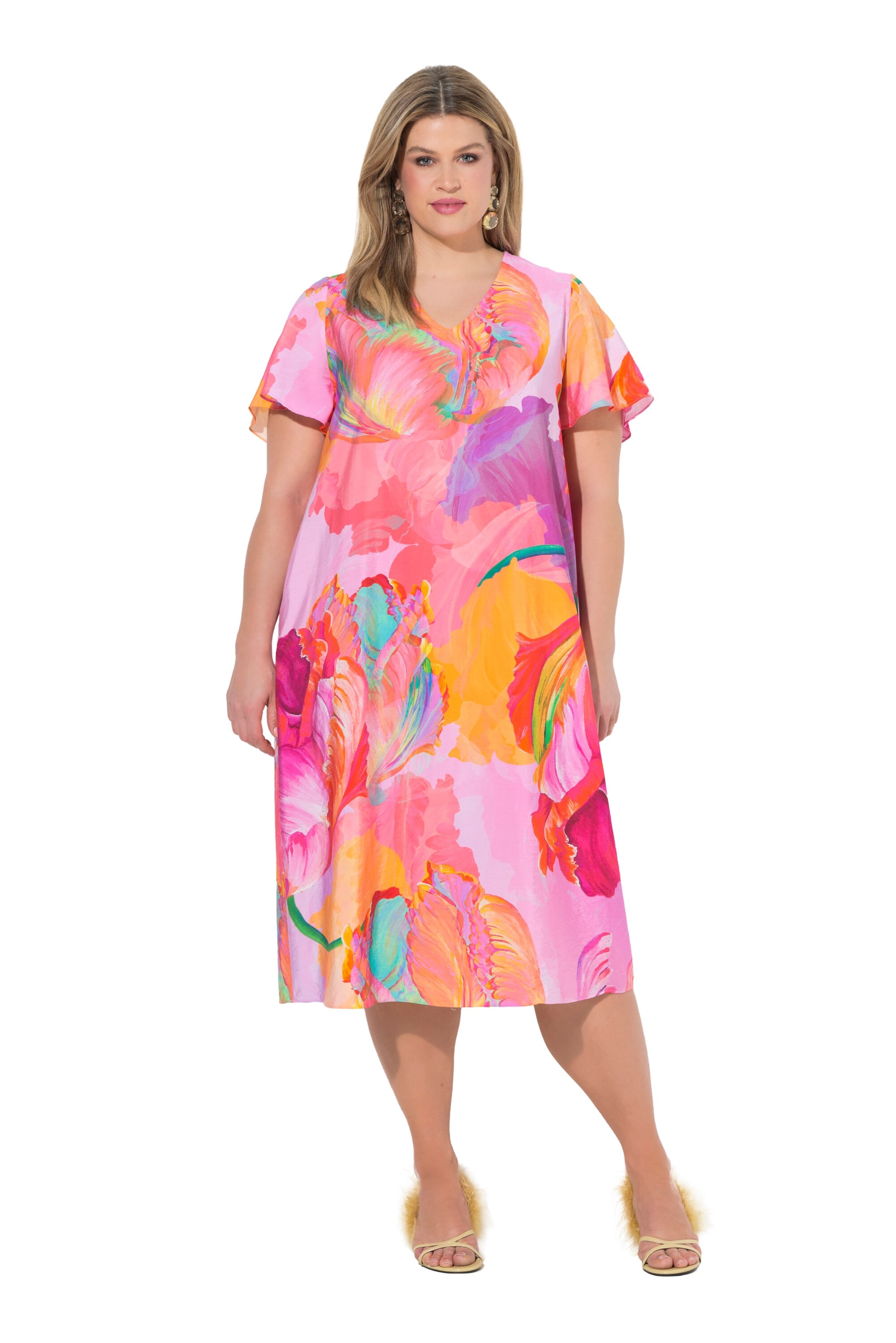 Ulla Popken Dress in Mixed colours