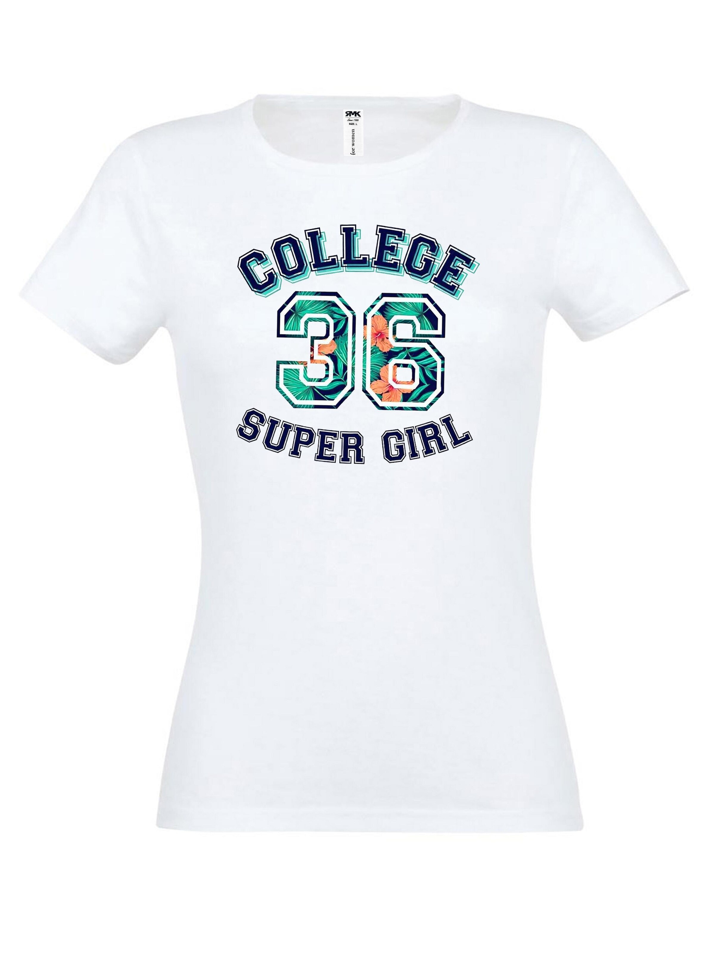 RMK Shirt 'College 36'‌‌ in Weiß: Vorderseite