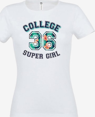 RMK Shirt 'College 36' in Weiß: Vorderseite