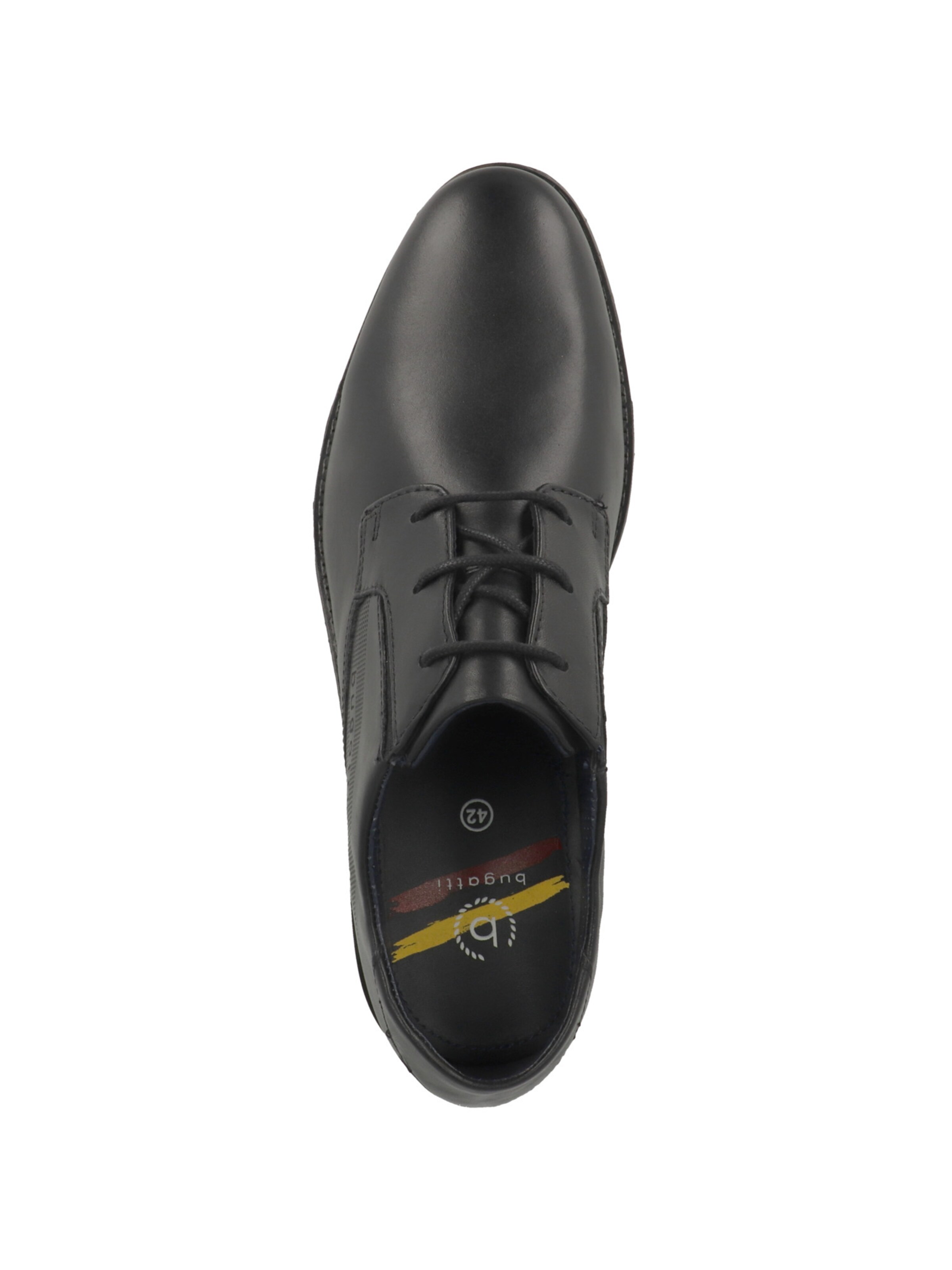 bugatti - Sapato com atacadores em preto