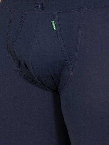 zd ZERO DEFECTS Boxer shorts 'Cyclist Boxer' in Blue