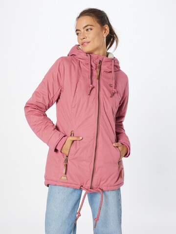Ragwear Funkcionalna jakna 'ZUZKA' | roza barva: sprednja stran