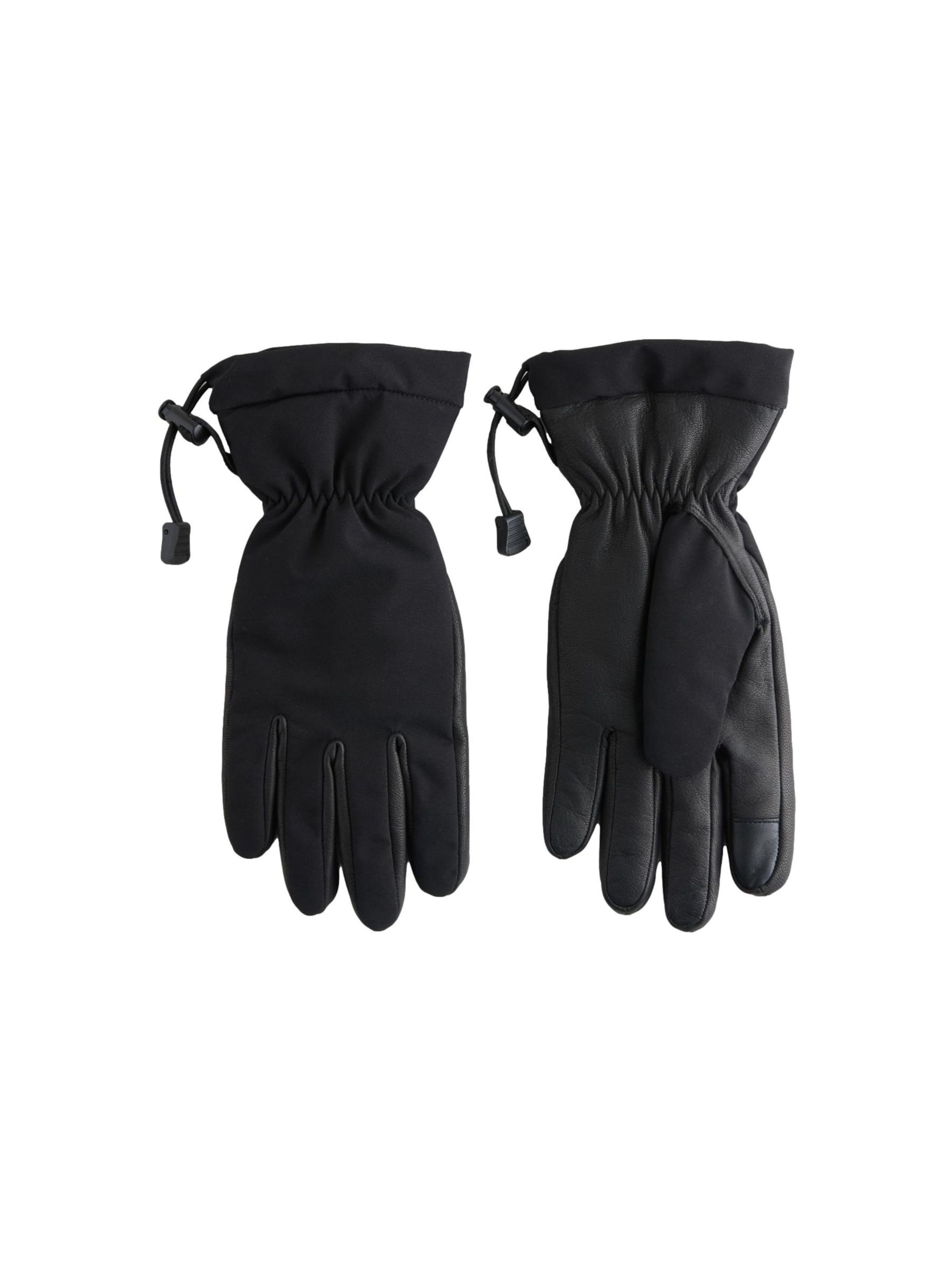 Next Fingerhandschuhe in Schwarz: Vorderseite