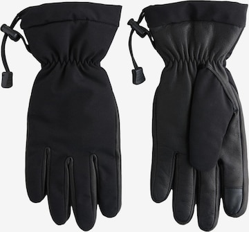 juoda Next Pirštuotos pirštinės: priekis