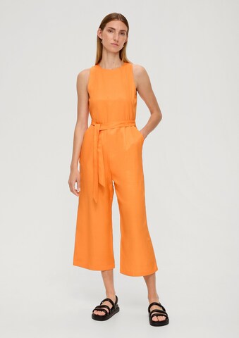 s.Oliver BLACK LABEL Jumpsuit in Orange: front