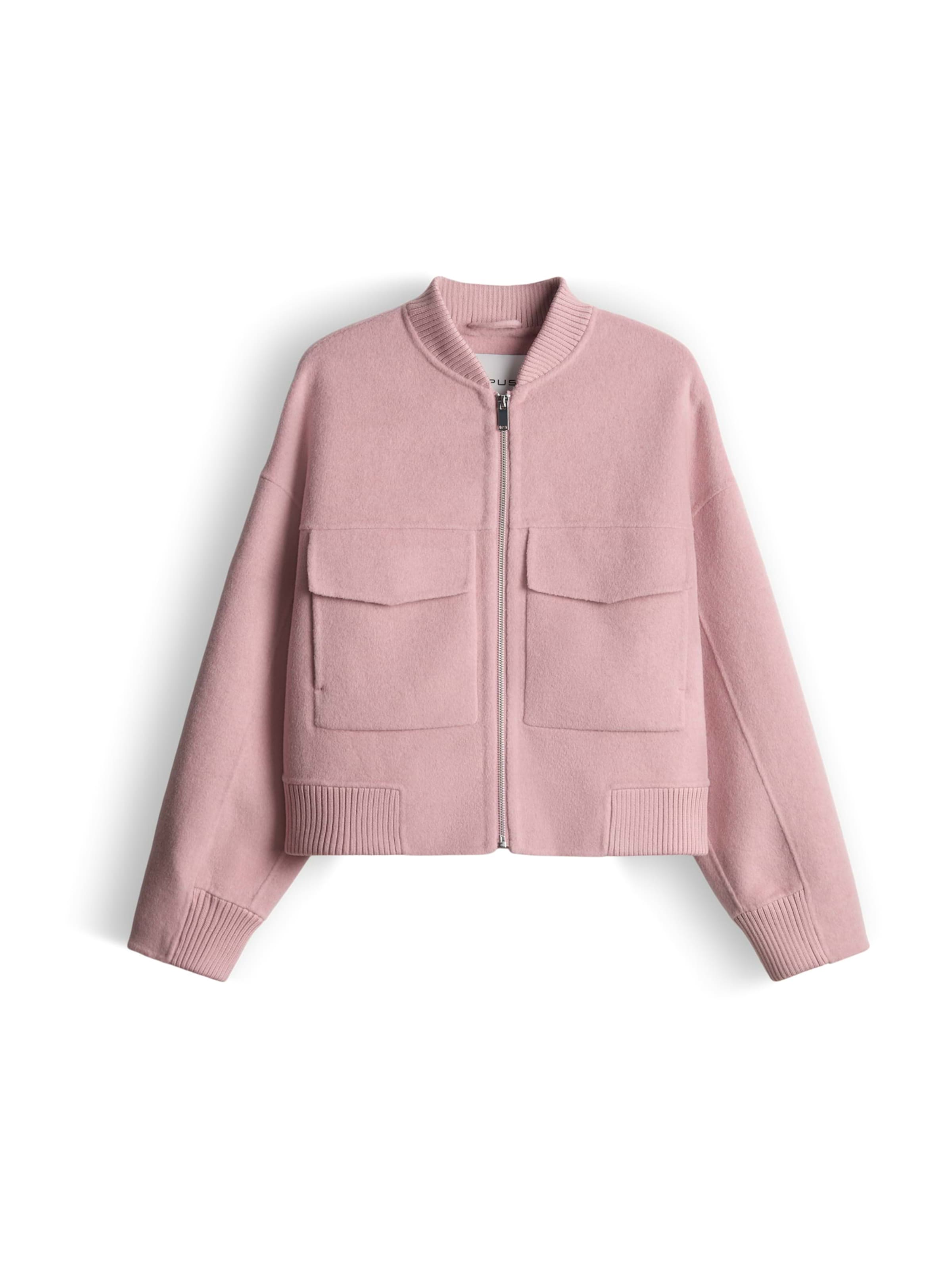 OPUS Välikausitakki 'Hiso' värissä vaaleanpunainen: etupuoli