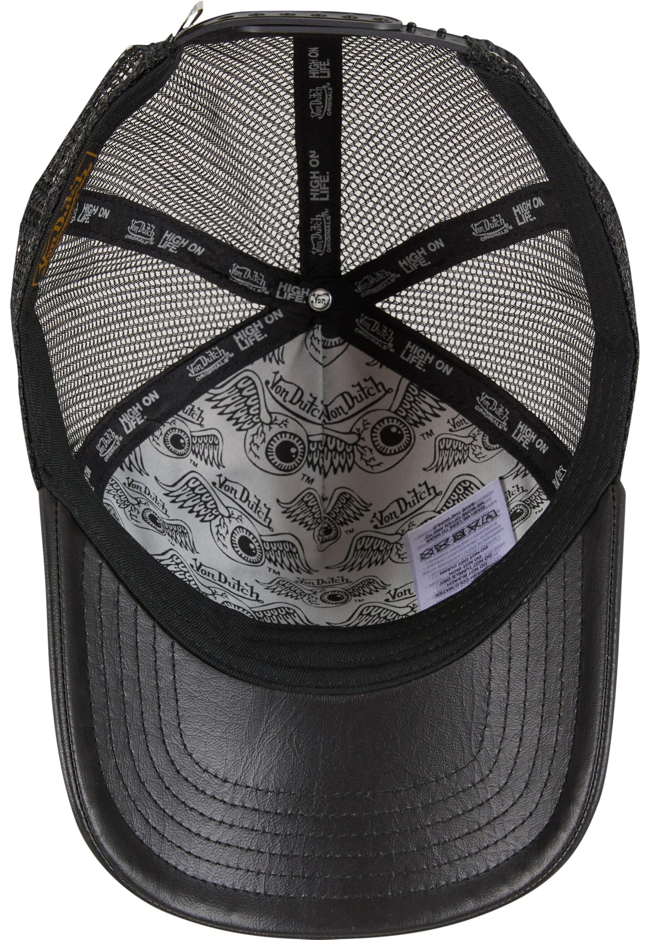 Cappello da baseball 'Newark' di Von Dutch Originals in nero