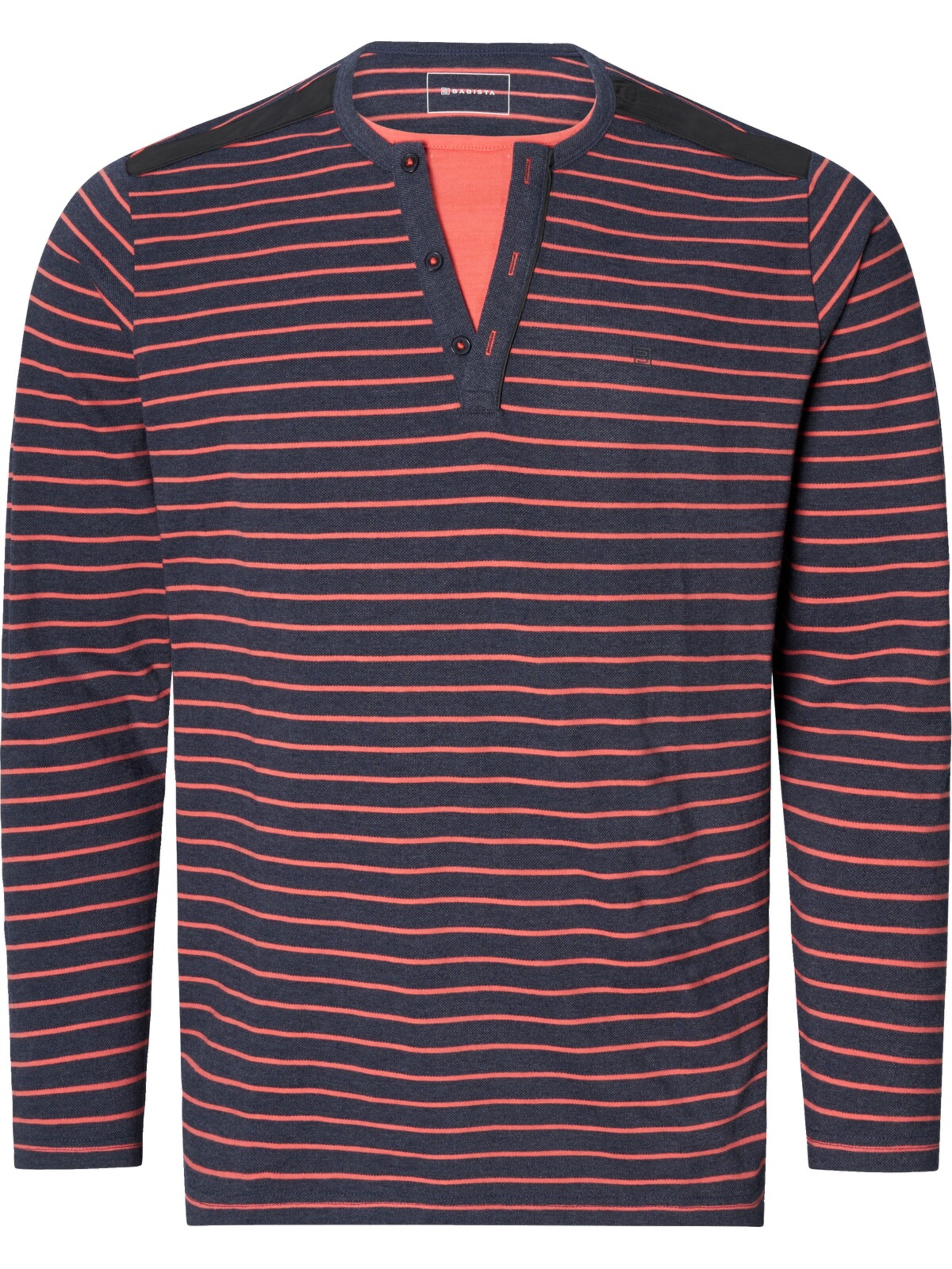 BABISTA Shirt ' Gavino ' in Red: front