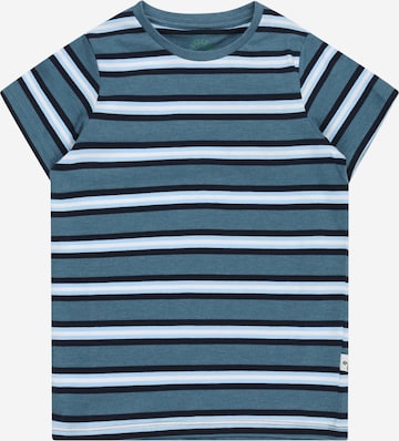 Kronstadt T-shirt 'Johnny' i blå: framsida
