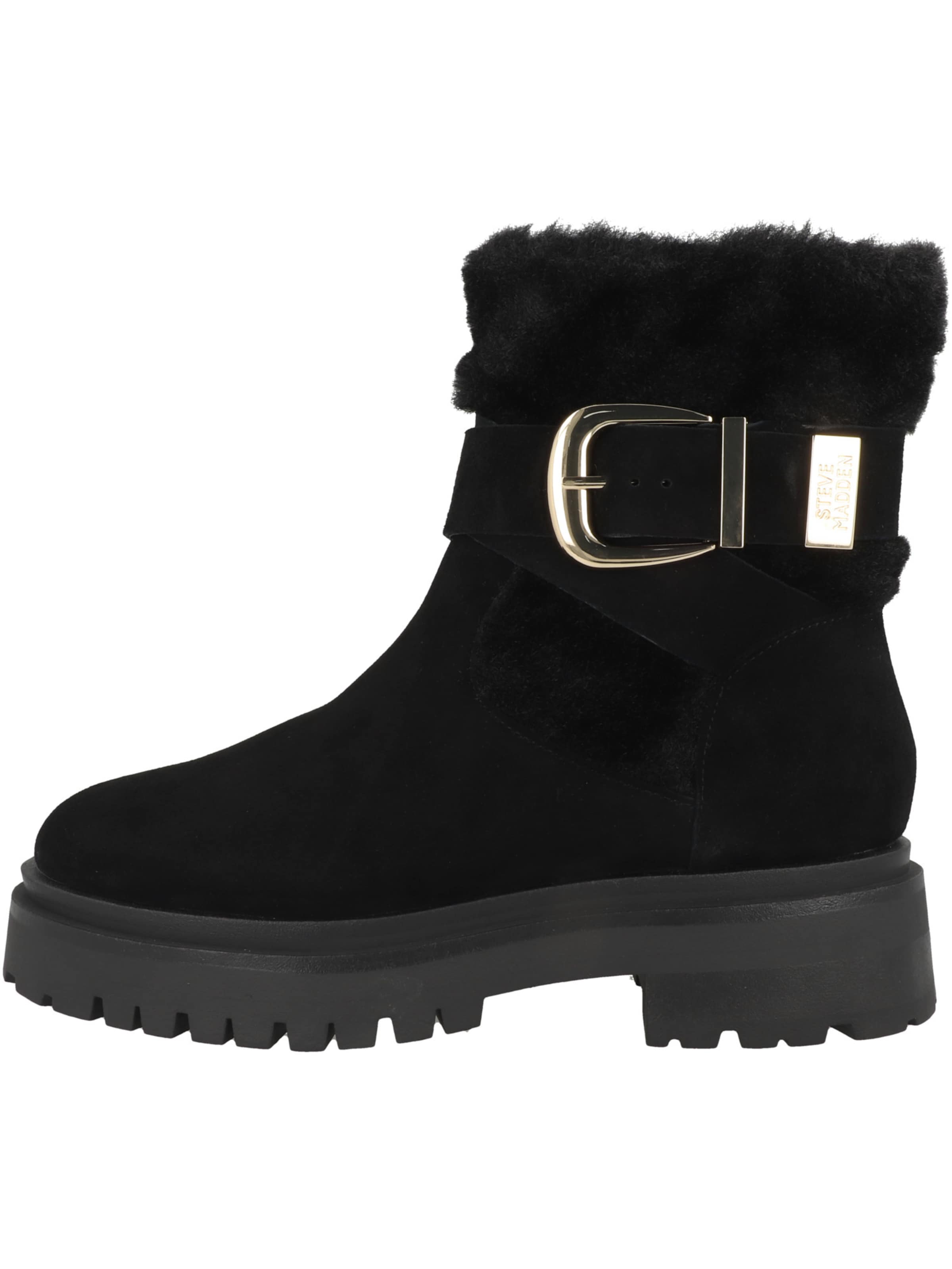Boots ' Lodge ' di STEVE MADDEN in nero: frontale