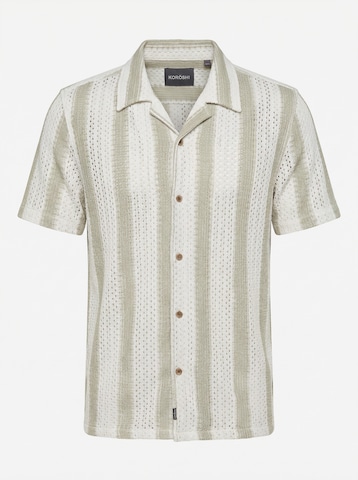 KOROSHI - Ajuste regular Camisa en verde