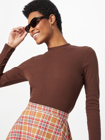 Monki Shirt in Brown