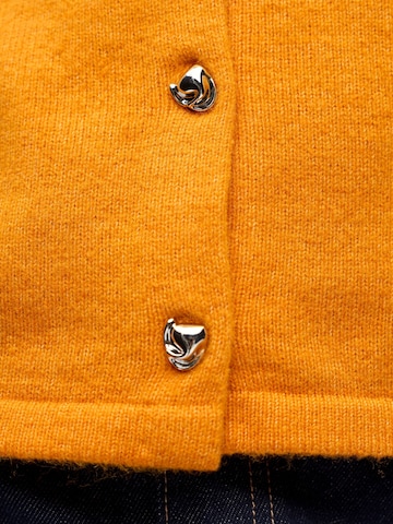 OBJECT Strickjacke 'OBJZari' in Gelb