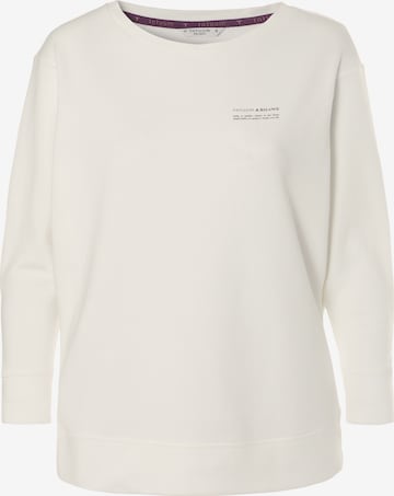 TATUUM - Sweatshirt 'Tati' em branco: frente