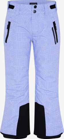 CHIEMSEE Workout Pants in Blue: front