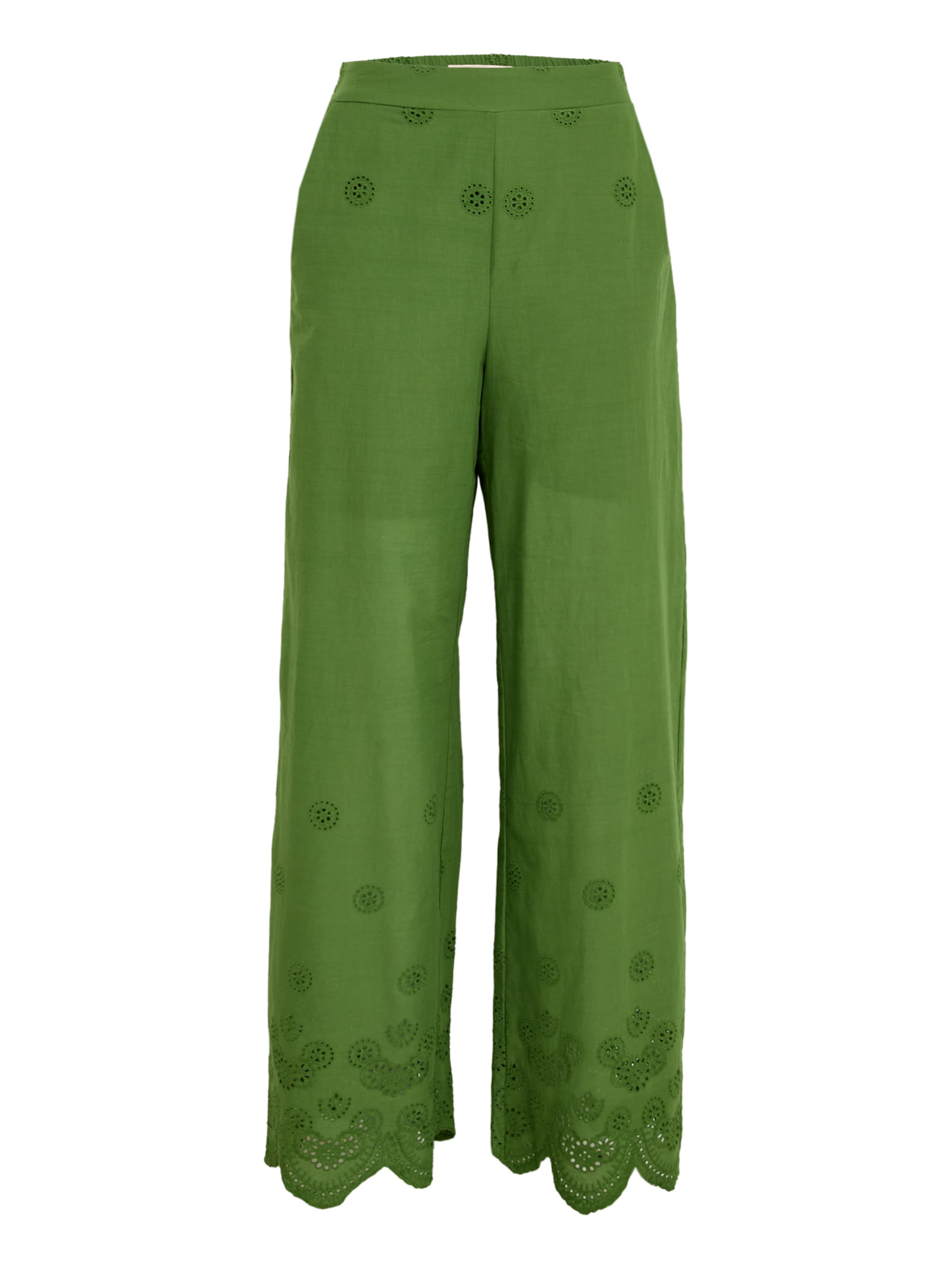 Peppercorn - Pierna ancha Pantalón 'Oda' en verde: frente