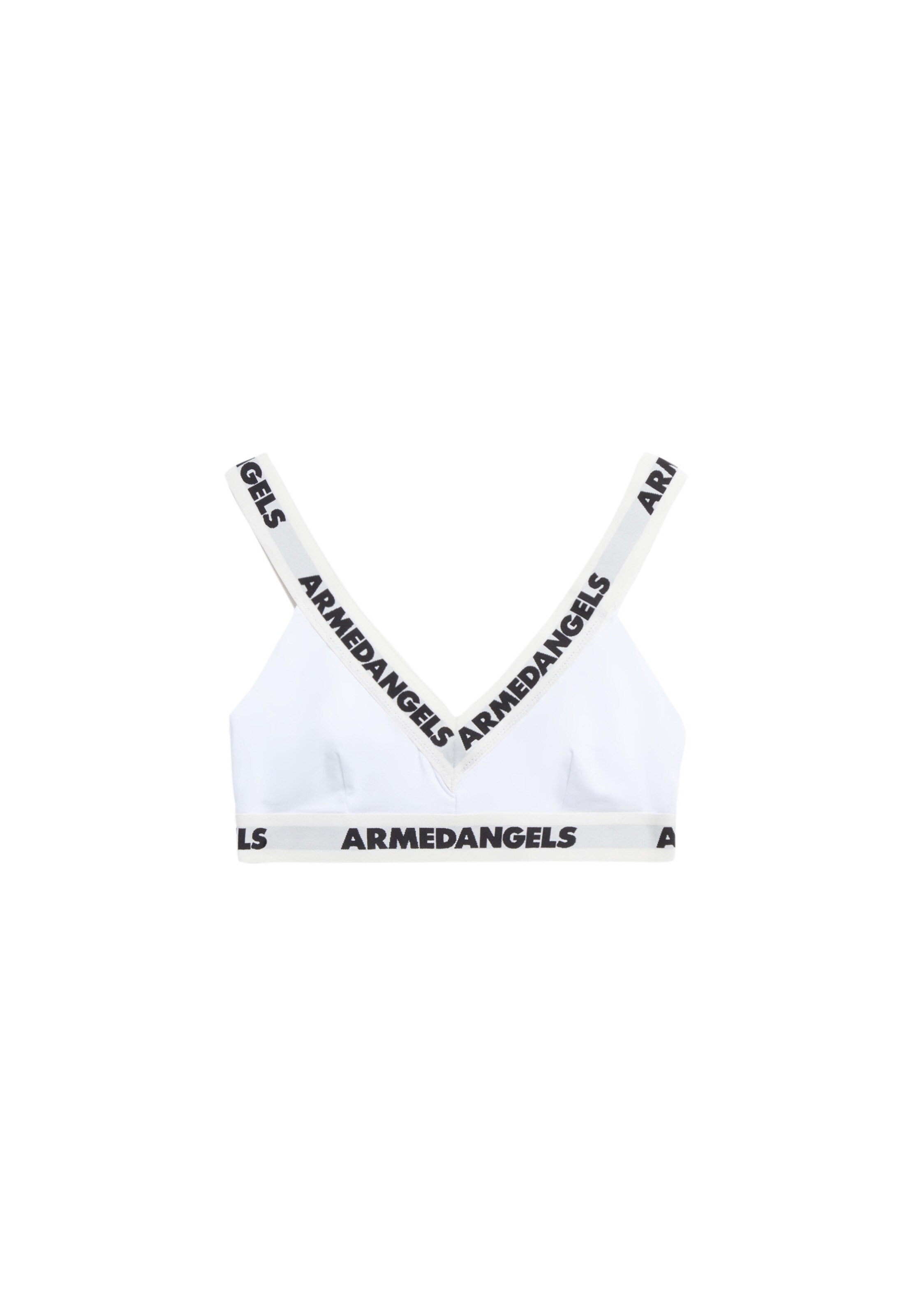 Soutien-gorge ' TYRONAA ' ARMEDANGELS en blanc : devant