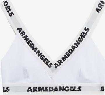 ARMEDANGELS Bustier BH ' TYRONAA ' in Weiß: Vorderseite