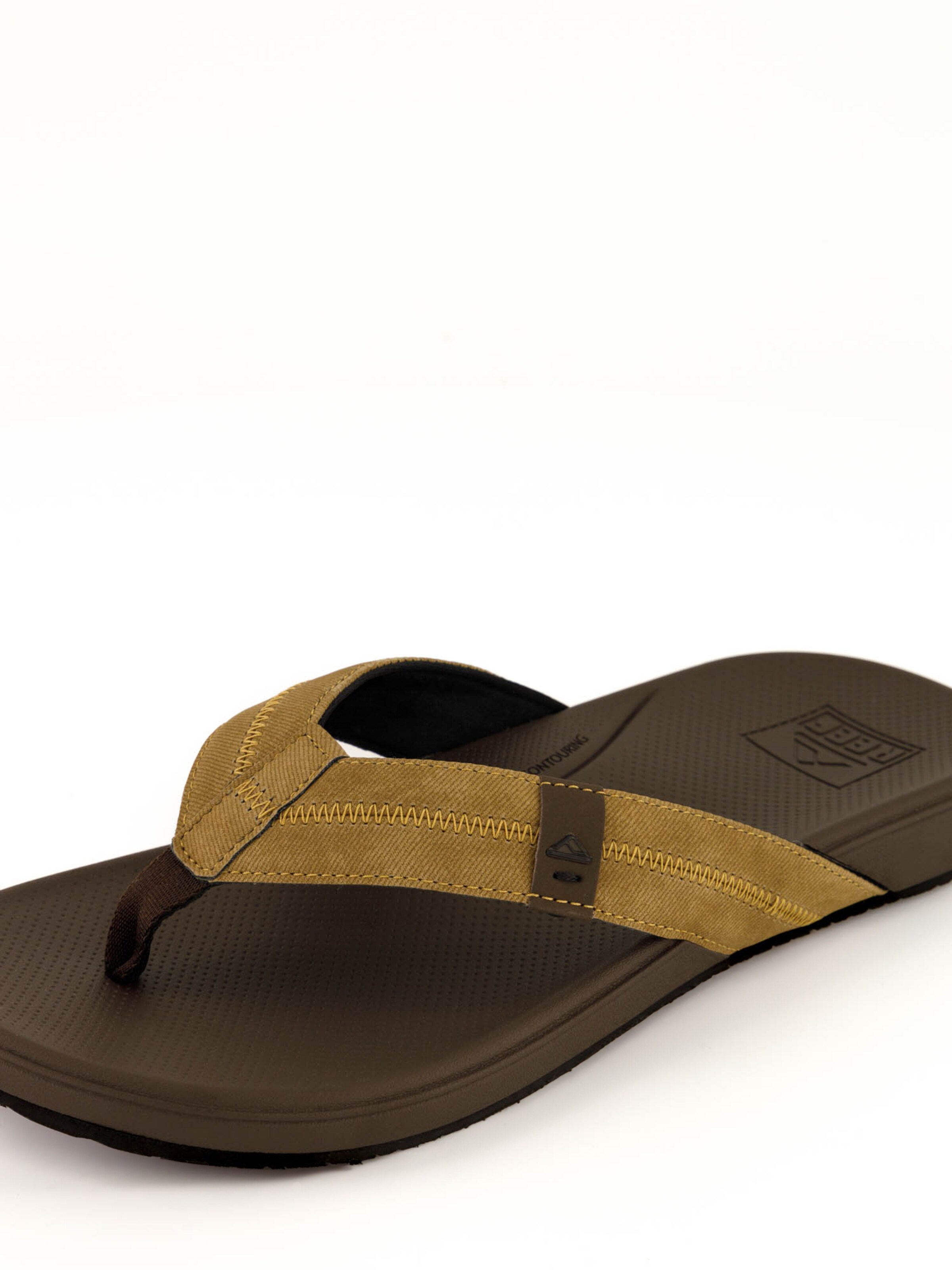 Tongs 'Cushion Phantom 2.0' REEF en marron